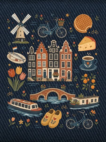 Netherlands | Canals, Tulips & Bicycles