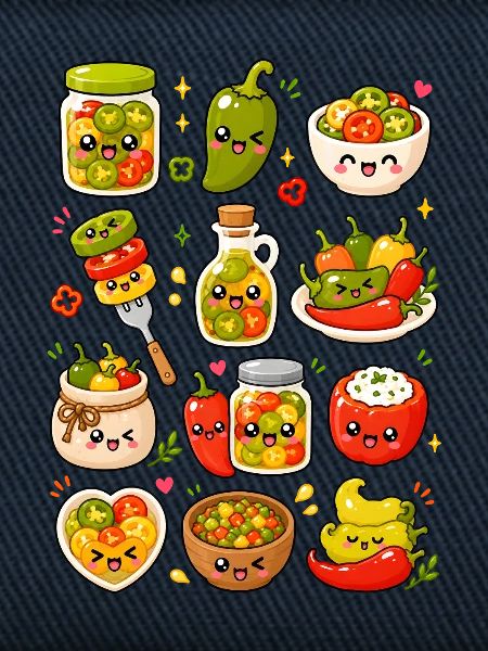 Kawaii Peperoni | Scharf & Eingelegt