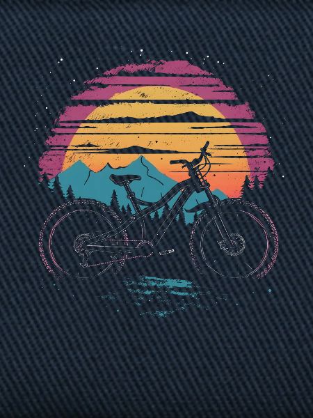 Mountainbike Retrowave