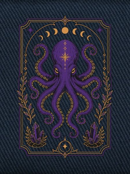 Witchy Tarot Octopus
