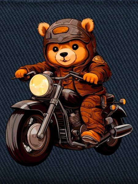 Motorrad Bären Teddy