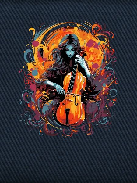  Cellospieler Cellist-Musikerin