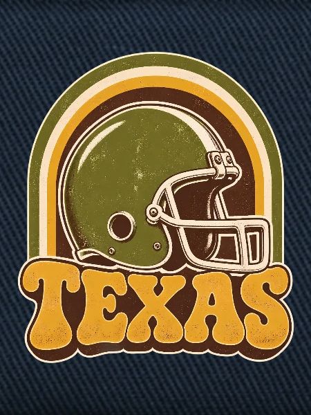 Texas Retro Football Helm