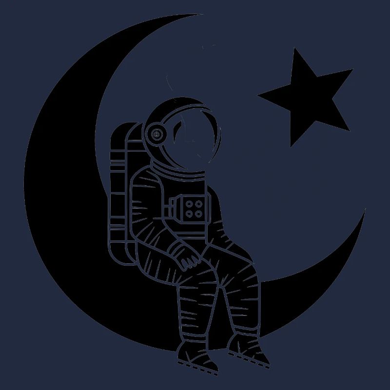 Man of the Moon - Turkish Astronaut Design