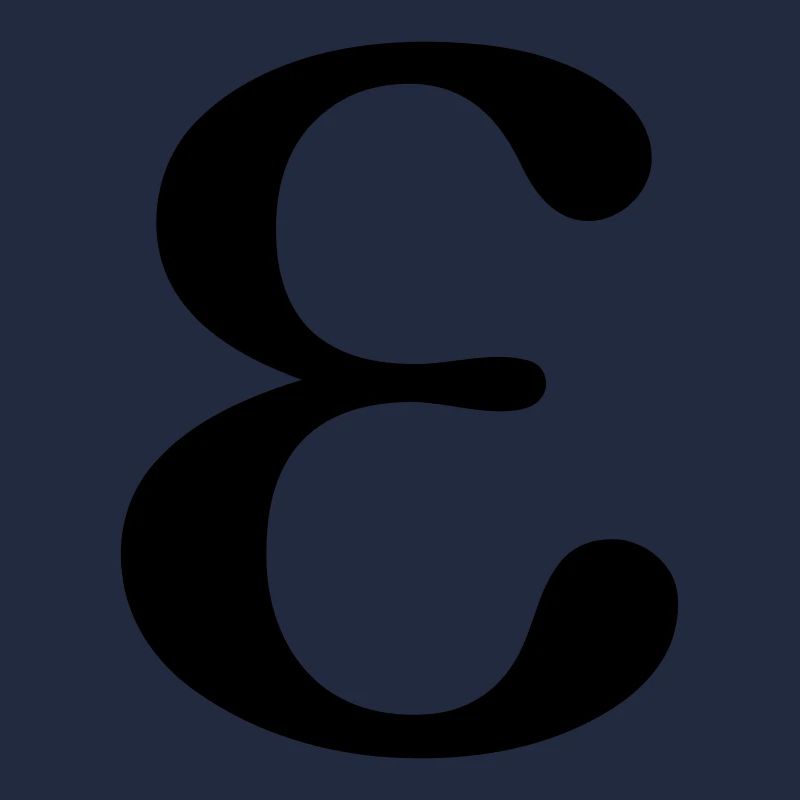 Epsilon griechischer Buchstabe