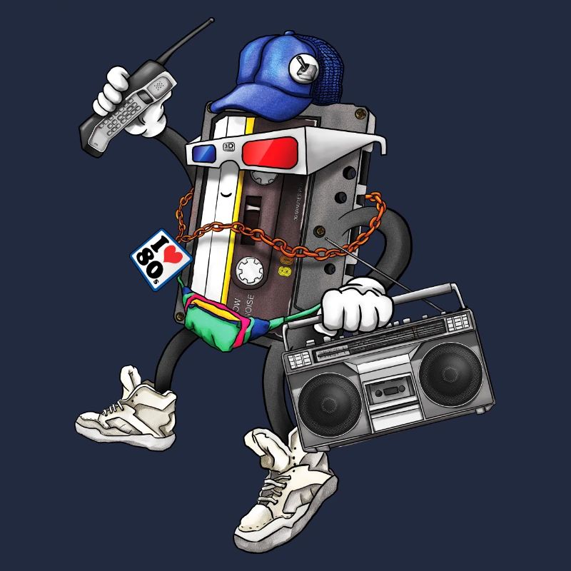 80s Retro Funky Design