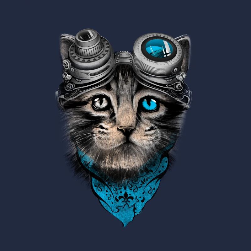 Steampunk-Katze