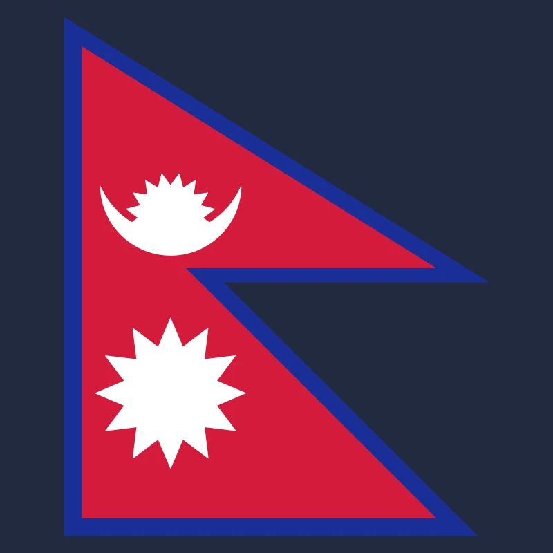 Nationalflagge von Nepal