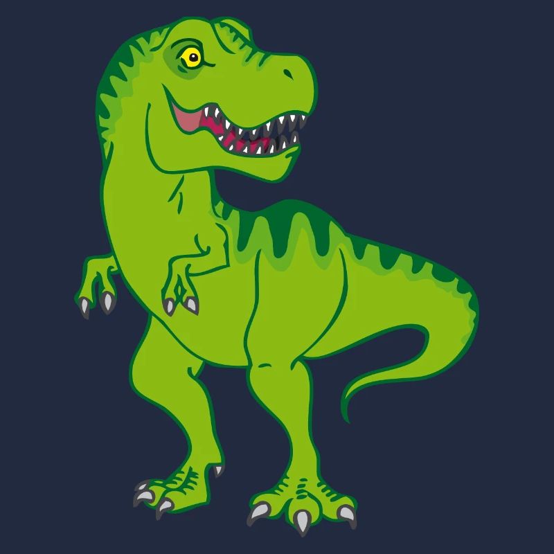 T-Rex / Green Comic Dinosaur