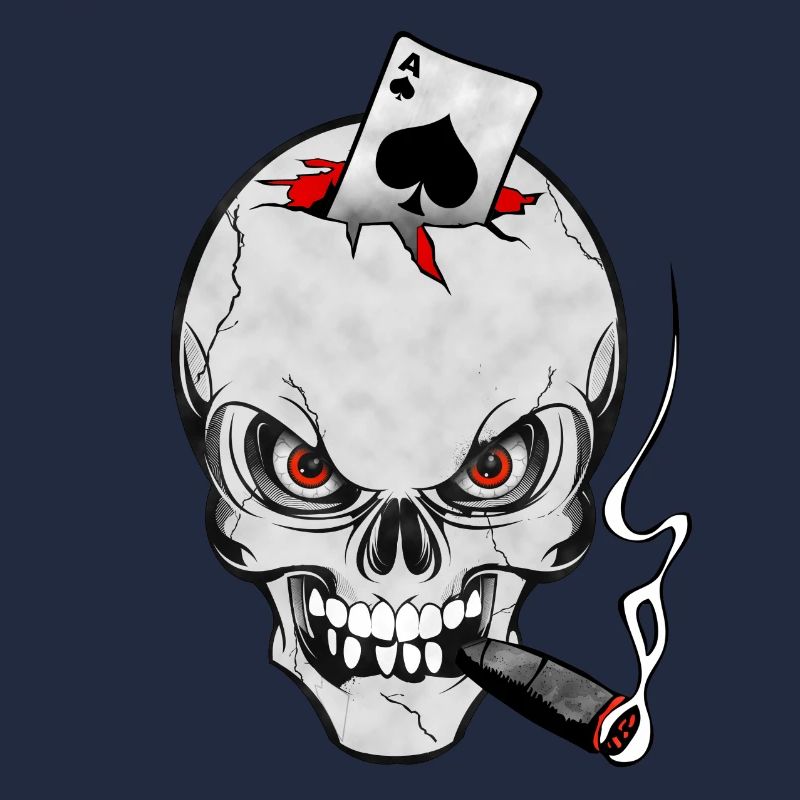 skull poker