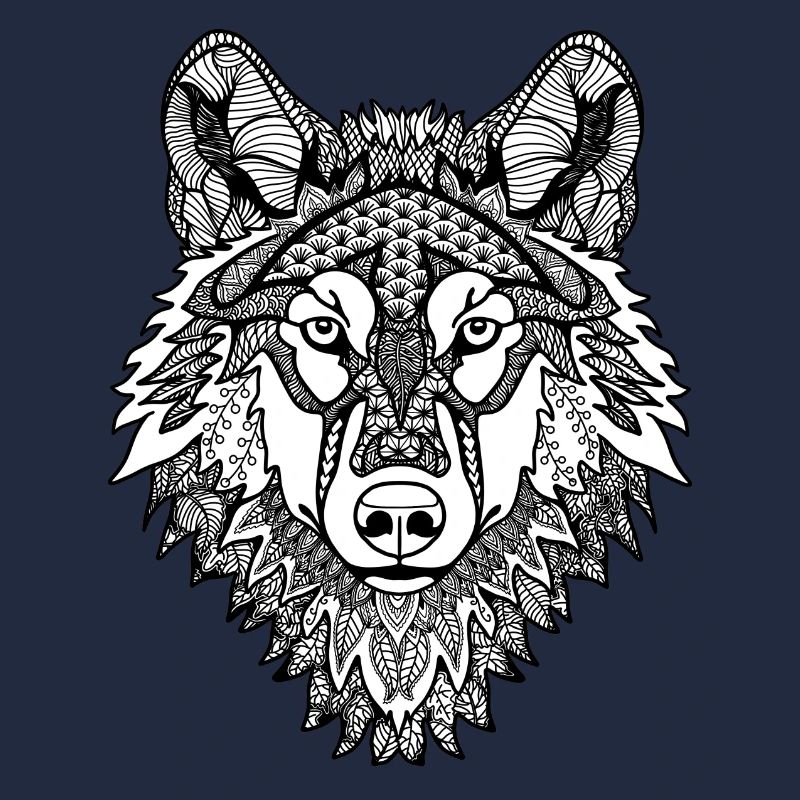 Mandala Wolf