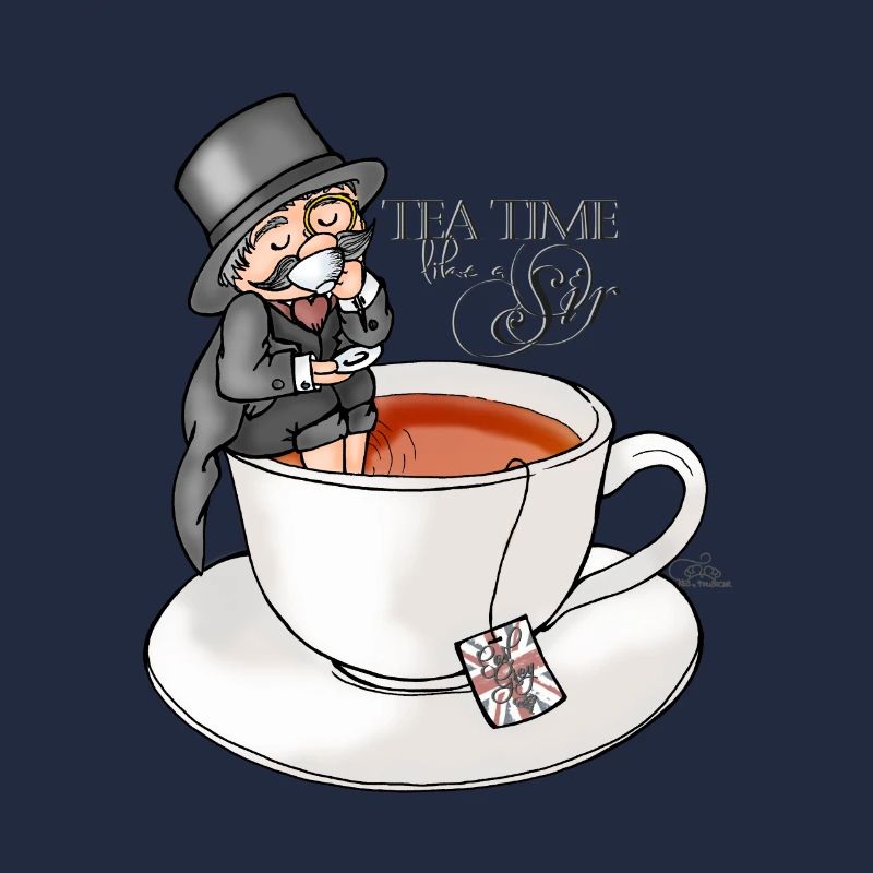 tea time like a Sir with Earl Grey (text)
