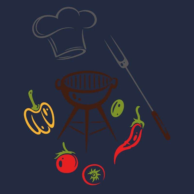 Grill Master Grill Grill Chef's Hat