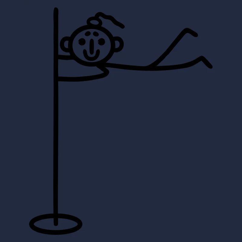 Pole dance Frau