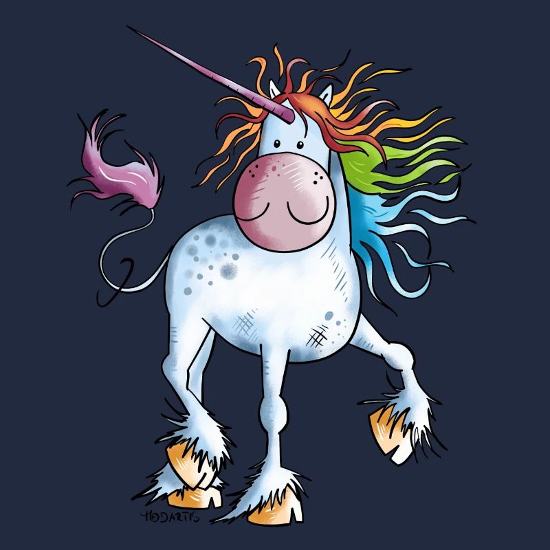 Regenbogen Einhorn