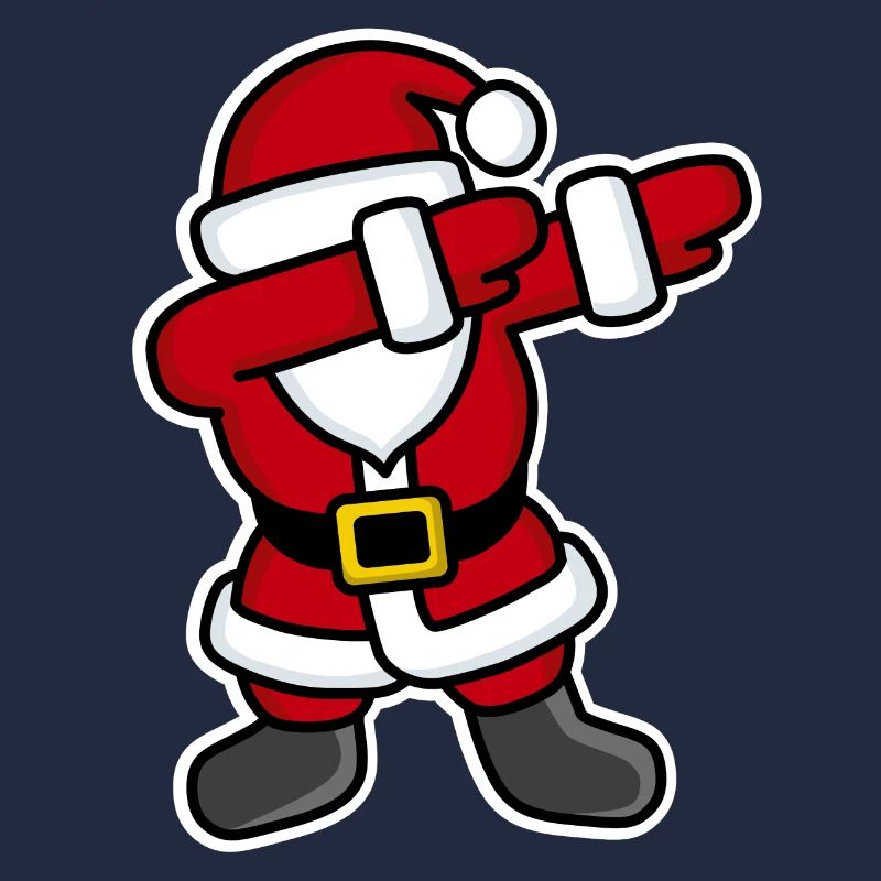 Dab / dabbing / dabbing' Santa Claus