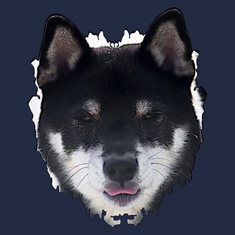 Nacht-Hund Gesichtsdesign