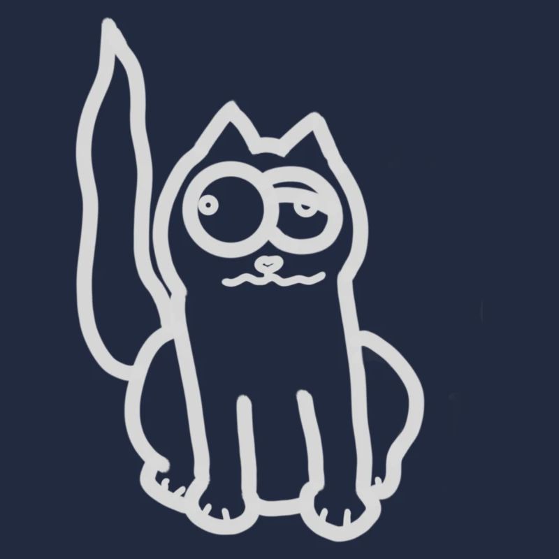 Betrunkene Katze