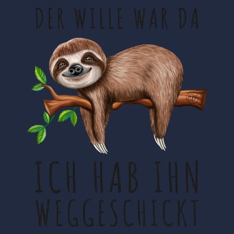 Faultier Sarkasmus Morgenmuffel Langschläfer