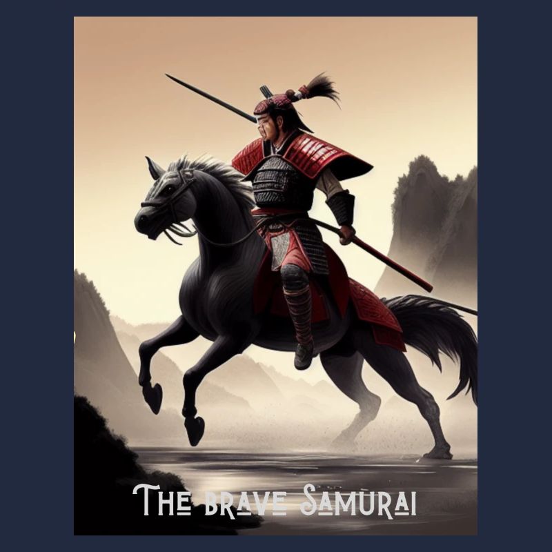 Le brave samouraï Le brave samouraï à cheval