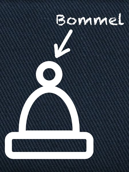 Bommel Mütze, Mützendesign