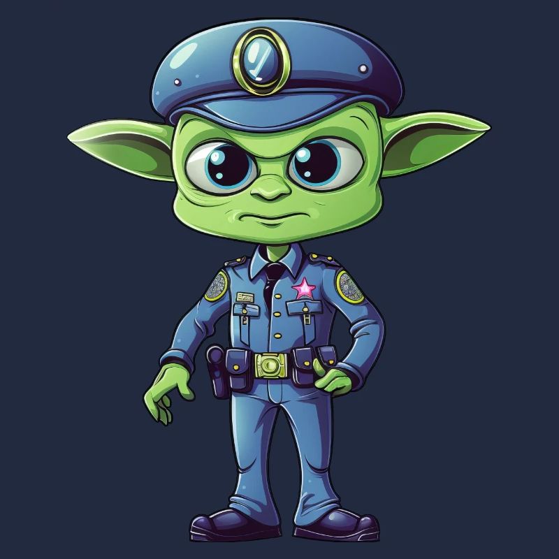 Polizei Alien
