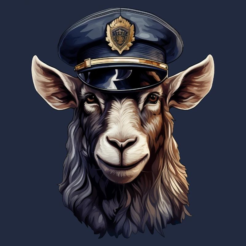 Polizei Ziege