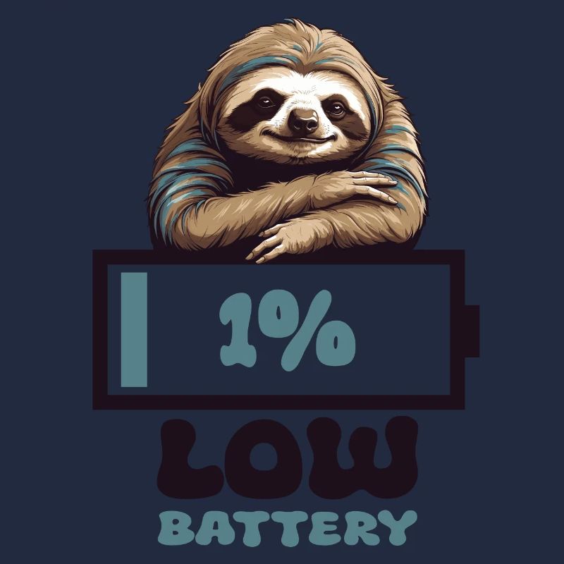Sloth Empty Battery