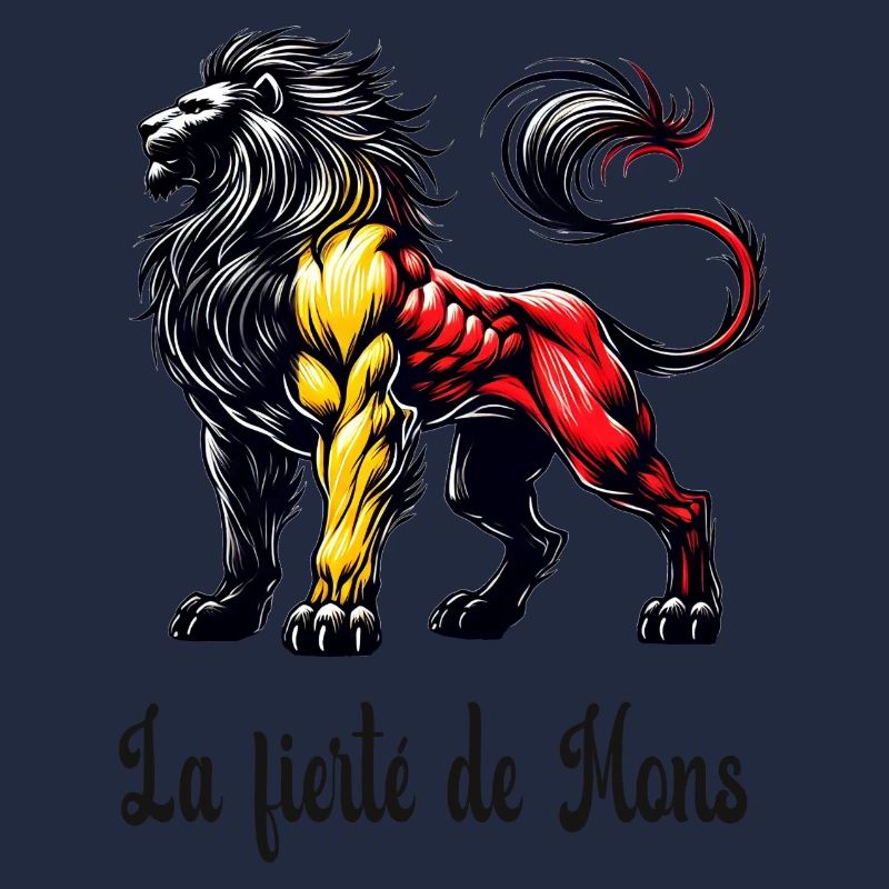 Mons Löwe Flaggen Design