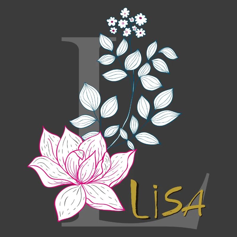 Initiale de la lettre : Lisa