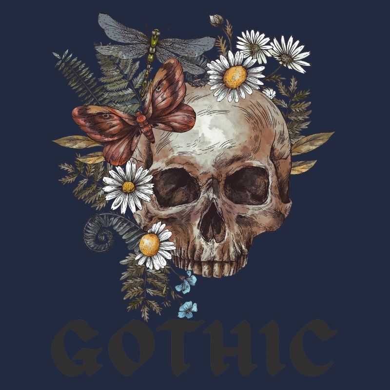 Gothic Black Edition Totenkopf