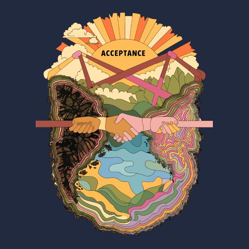 Acceptance and Unity - Embracing Diversity Artwork