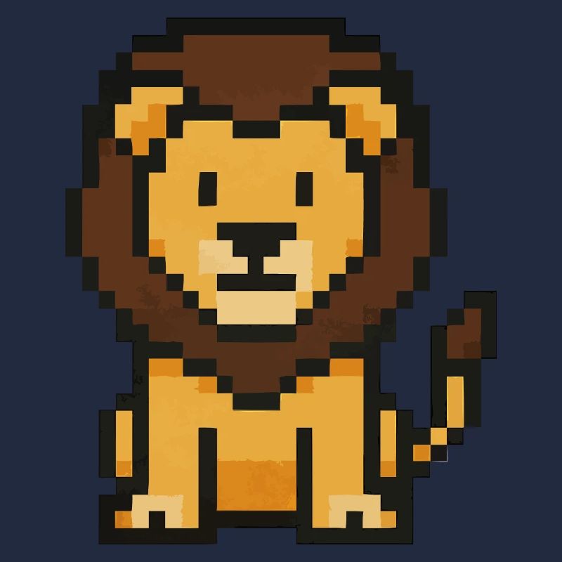 Löwe Pixel
