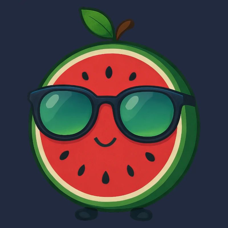 Fruity Watermelon Summer Fun Cool Fruit