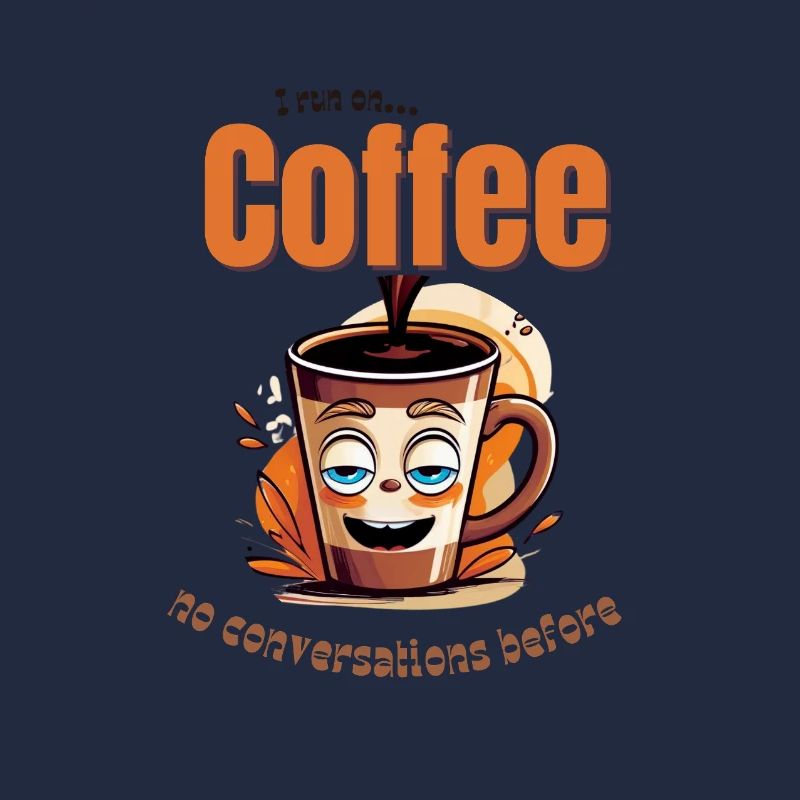 Running on coffee – no talking yet