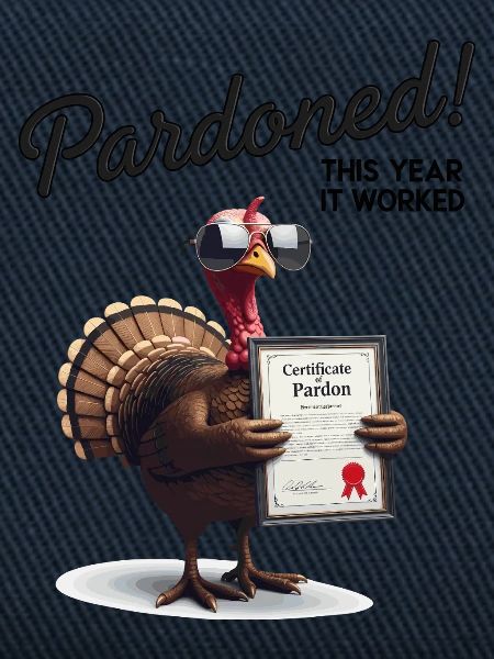 Pardoned Turkey