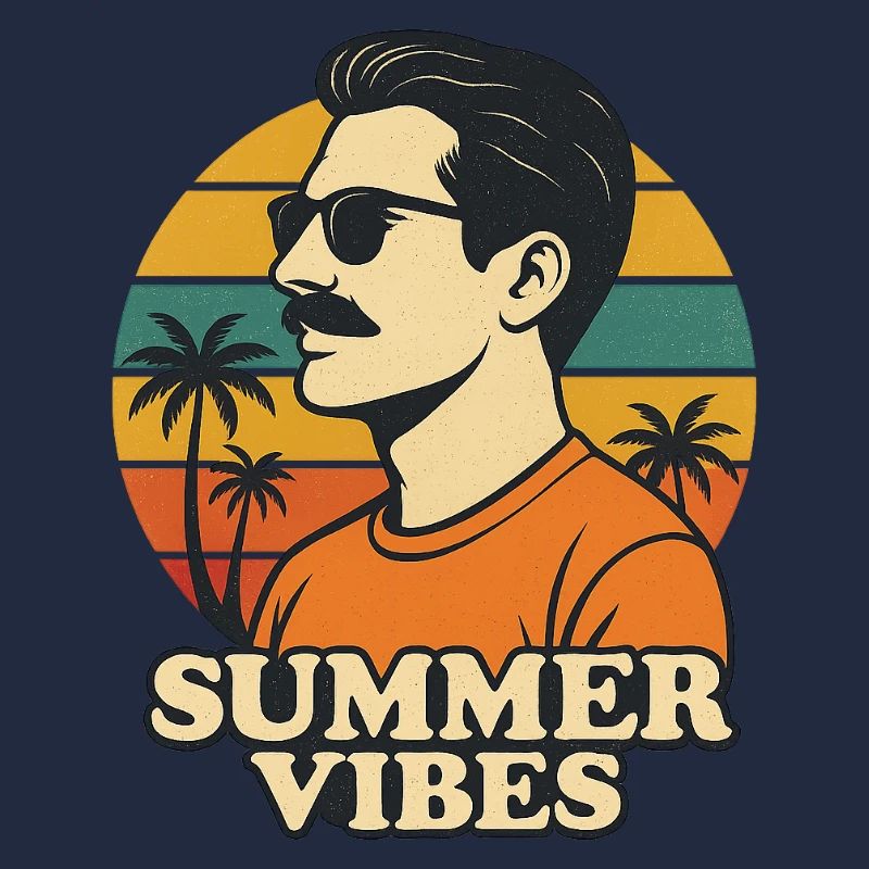 Sommer Vibes Retro Design