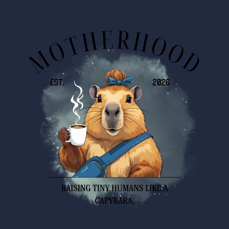 Maternité 2026 Élever un petit humain comme un capybara