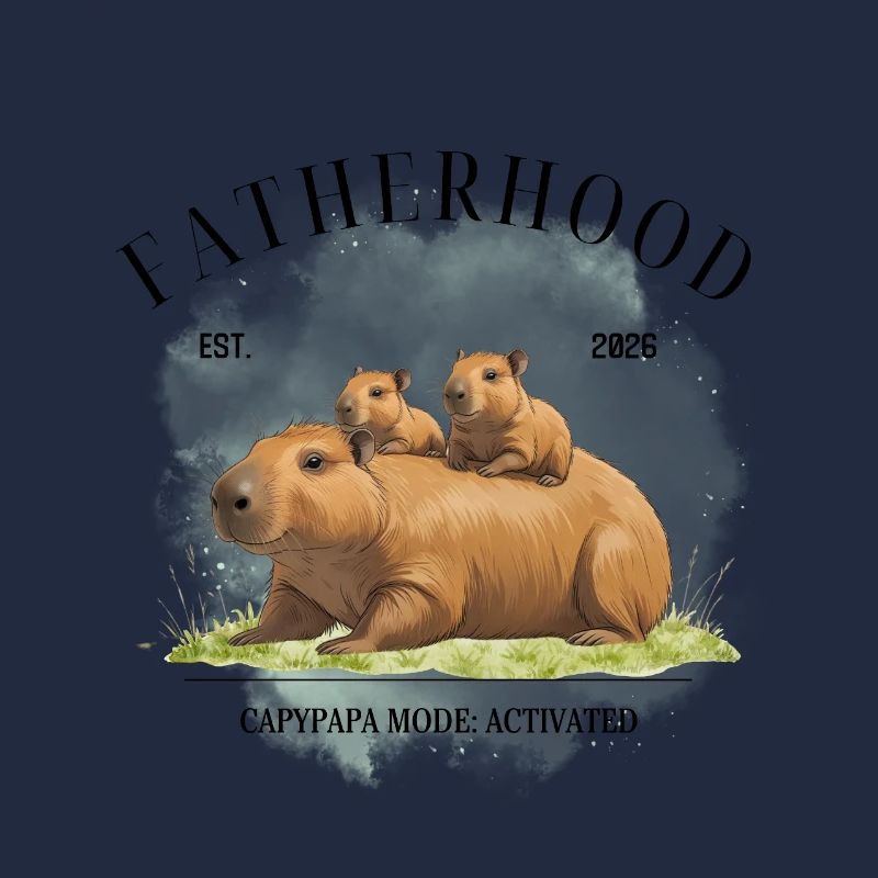 Paternité EST. 2026 – Mode Capypapa activé