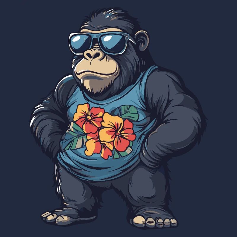 Gorilla Comic Vacation