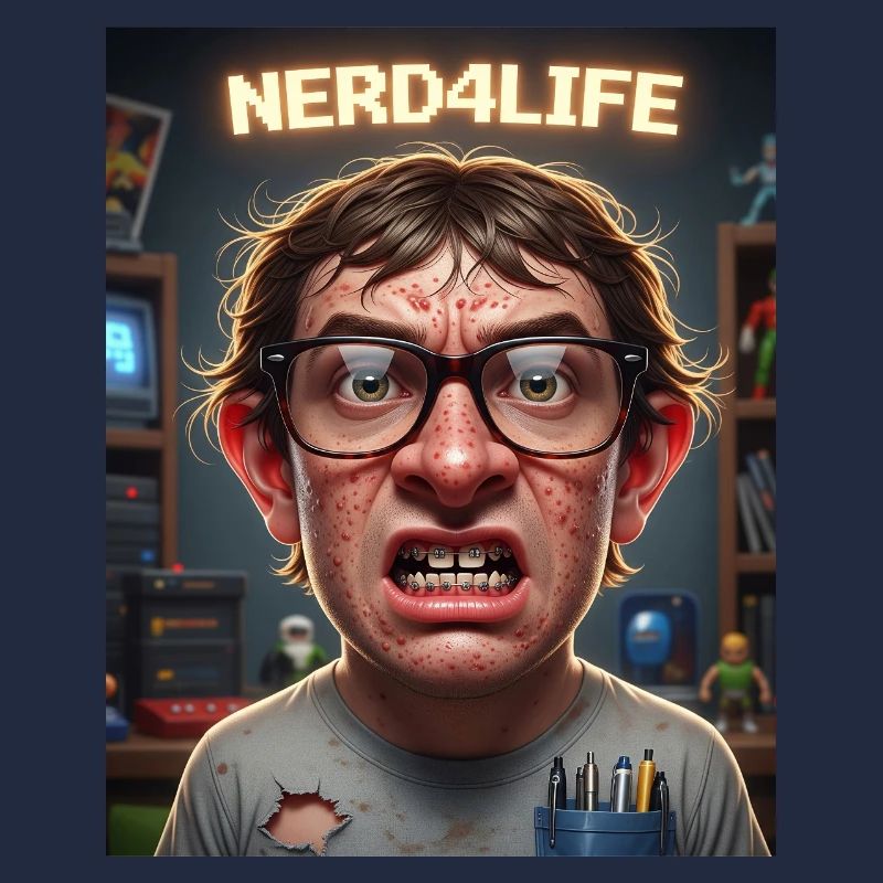 Nerd4Life Impression de style pixel