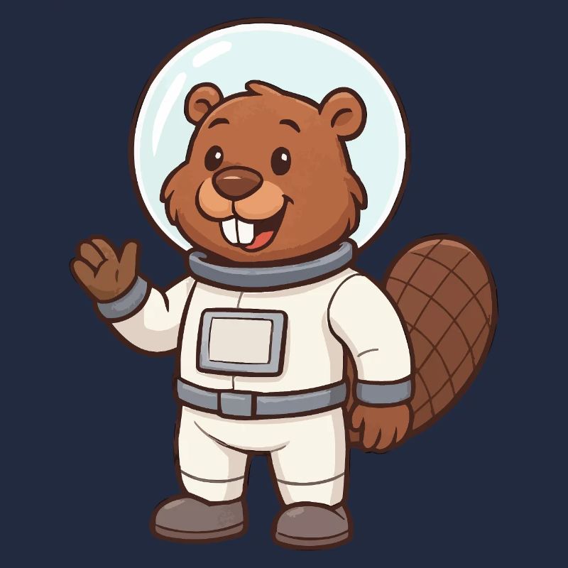 biber astronaut comic