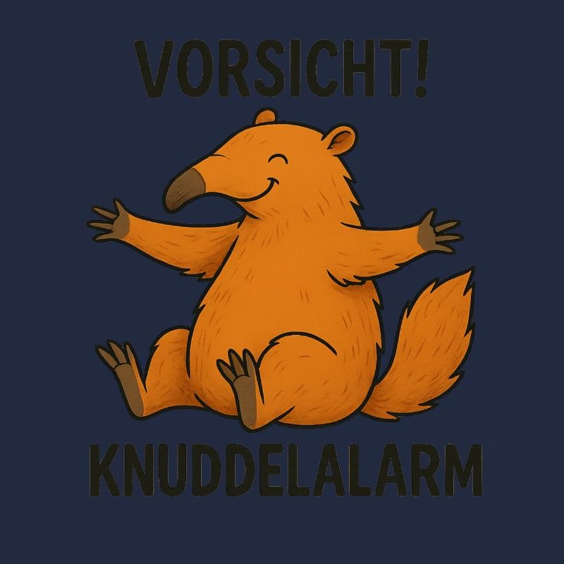 Coati Teddy Bear Cuddle Cute Love Warning