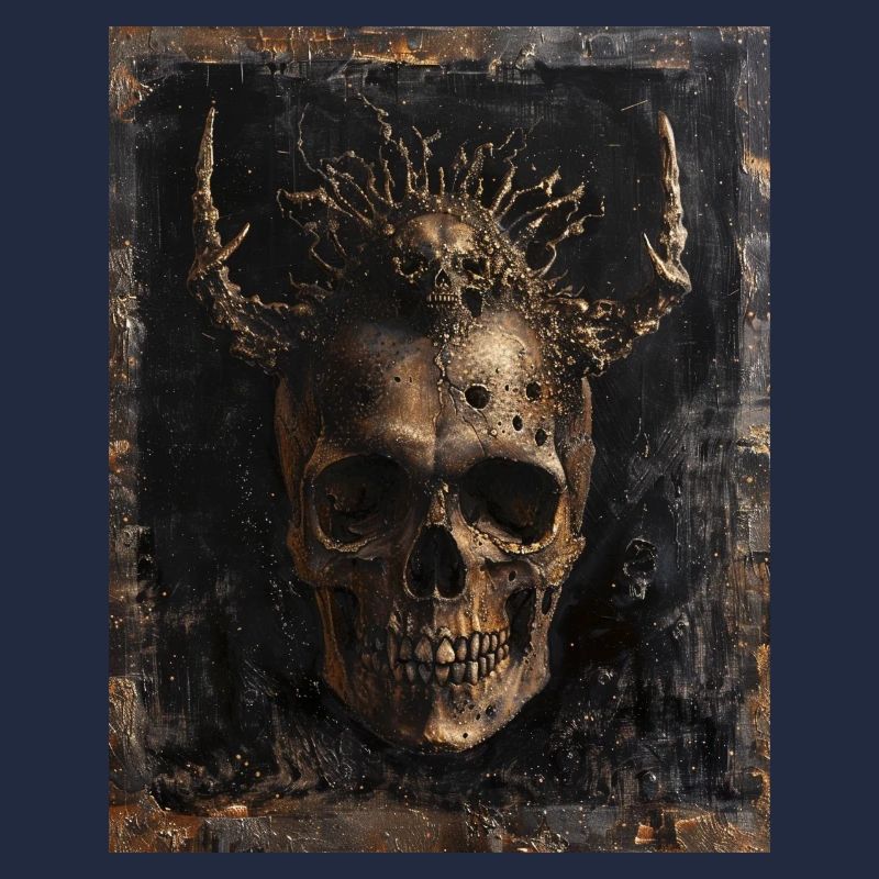 Golden Demonskull