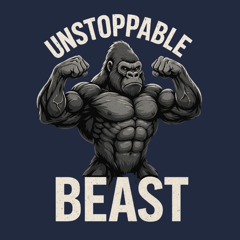 Unstoppable Beast Gorilla