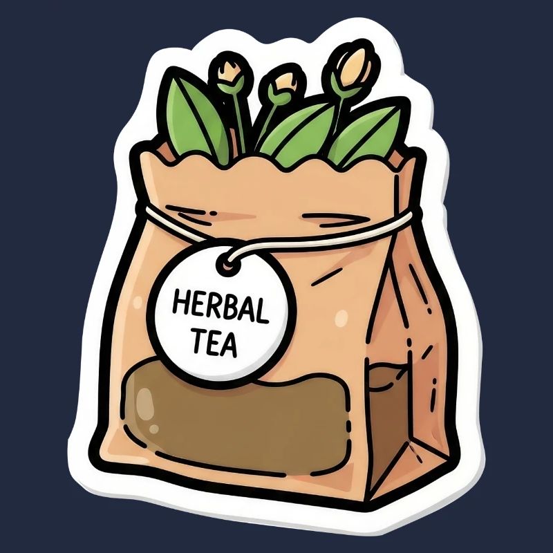 Sachet de tisane Scène Végétale