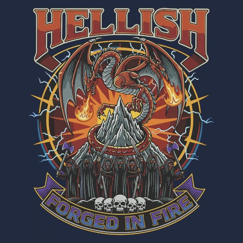 Forgé dans le feu infernal