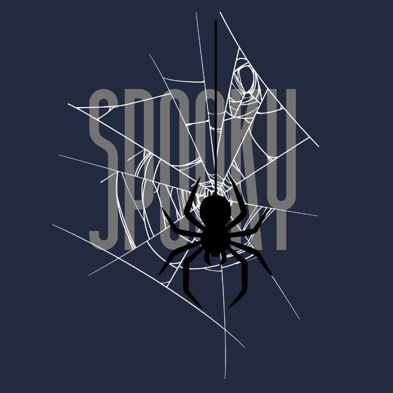 Spooky Halloween Spinnennetz