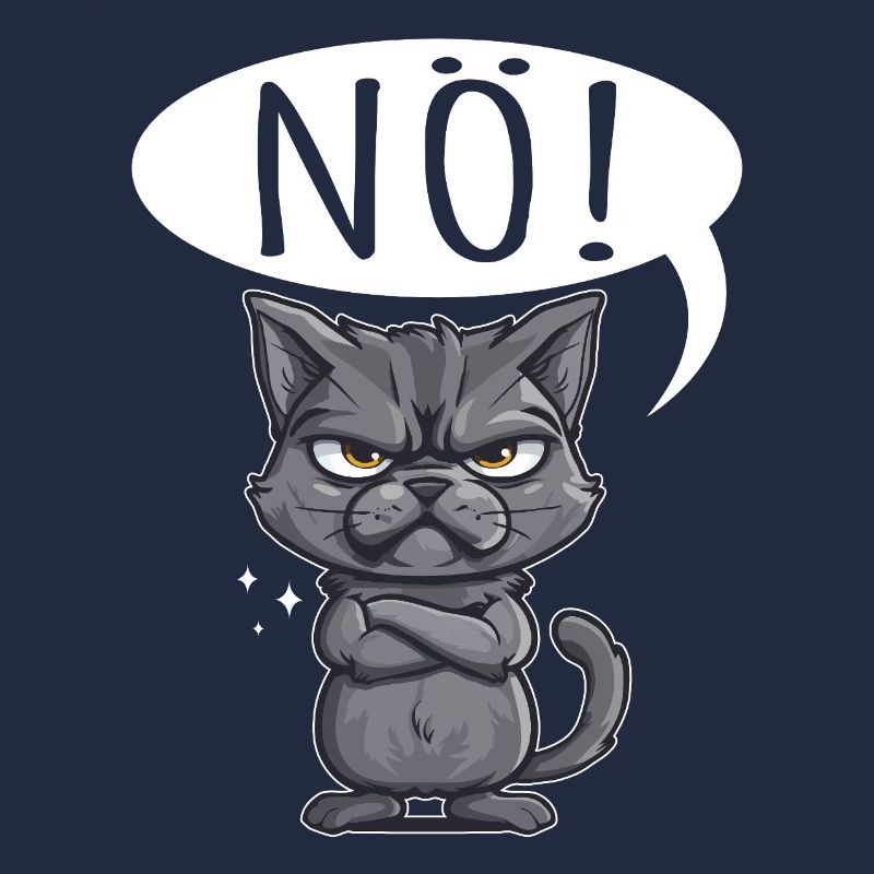 non facile non non chat chat drôle de dicton