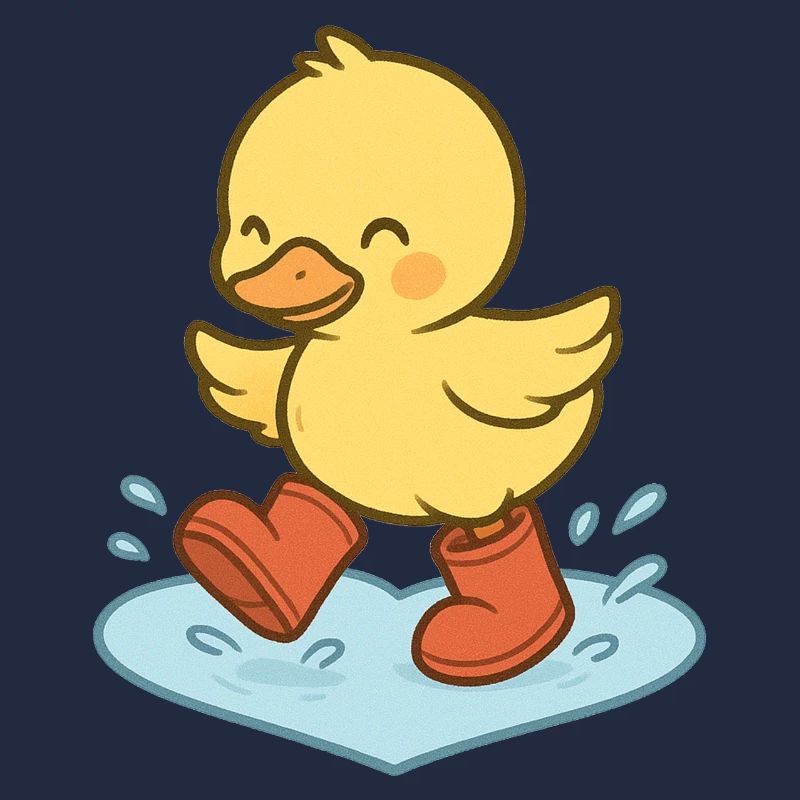 QuackSplash Quietscheente in Stiefeln
